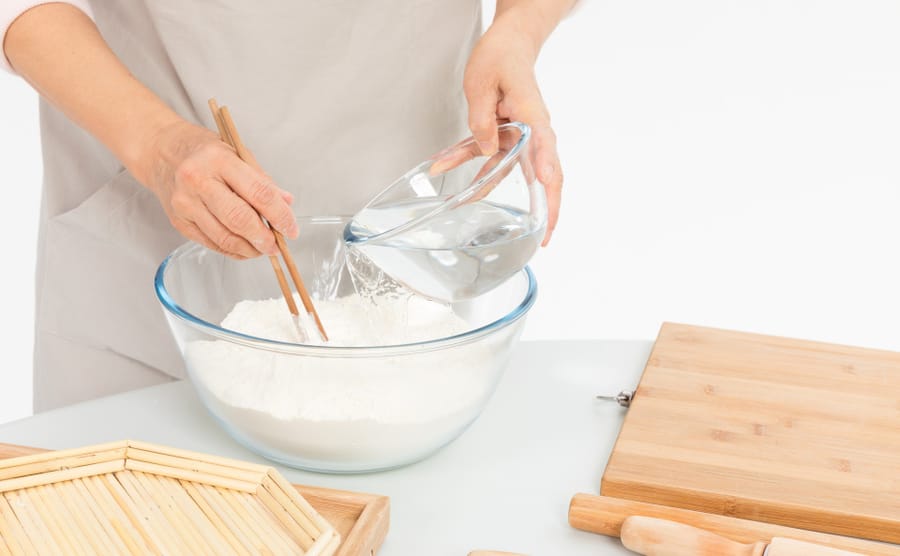 餃子　皮　レシピ